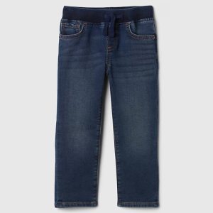 babyGap Pull-On Slim Sweatpant Jeans-Dark Wash