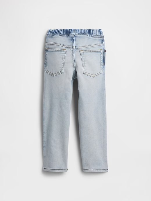 babyGap Pull-On Slim Sweatpant Jeans-Light Wash - Image 2