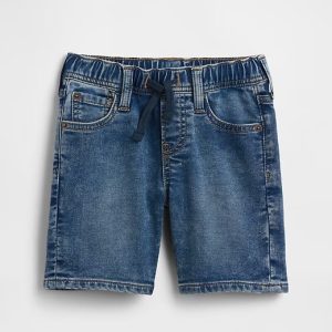 babyGap Pull-On Loose Sweatpant Jean Shorts-Medium Wash