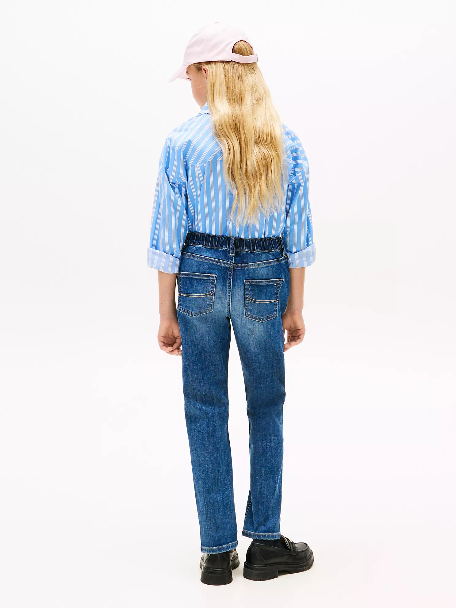 Kids' Pull-On Skinny Jean-Medium Dark Wash - Image 2