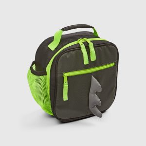 READYSTOCK Kids Dinosaur 3D Lunchbag - Black/Green