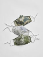 READYSTOCK Kids Contour Mask with Filter Pocket (3-Pack) - olive print