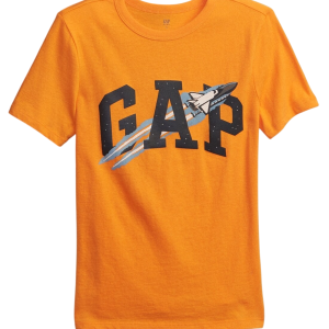 READYSTOCK Kids Gap Logo T-Shirt - Orange