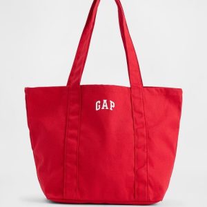 Gap Logo Tote Bag-Modern Red