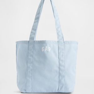 Gap Logo Tote Bag-Light Blue Shadow