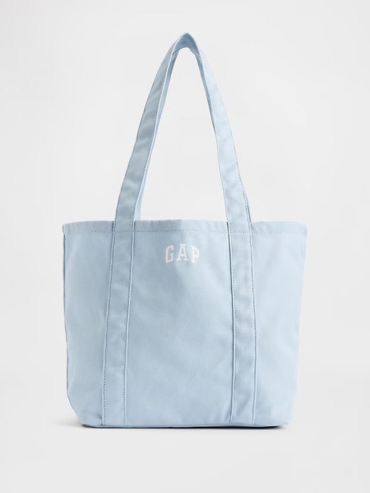 Gap Logo Tote Bag-Light Blue Shadow