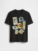 Kids Graphic T-Shirt-Moonless Night Stars