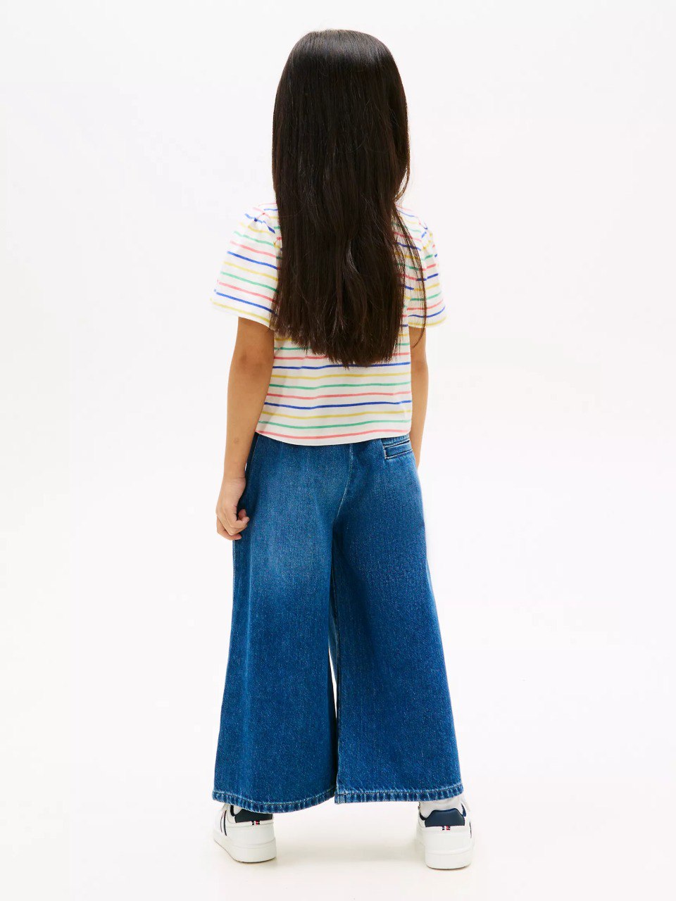 Kids' Stripe T-Shirt-Ancient White Stripes - Image 2