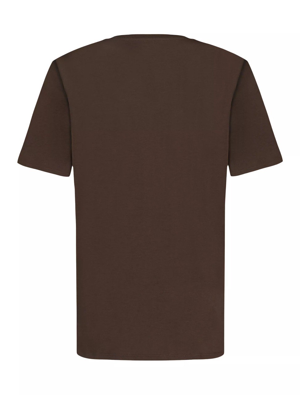 Boys Stencil Logo Crewneck Tee-Brown - Image 2