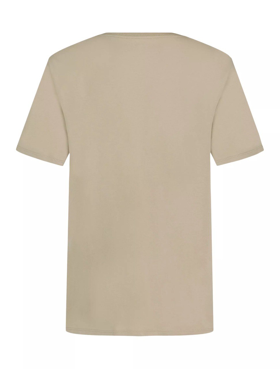 Boys Oversized Outline Monogram Crewneck Tee-Tan - Image 2