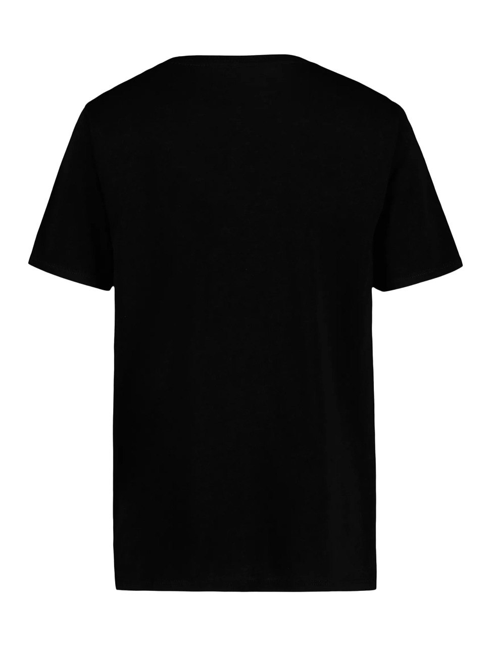 Boys Monologo Stripe Crewneck Tee-Black - Image 2
