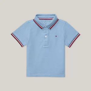 Babies' Tommy Wicking Polo-Romantic Blue