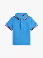 Babies' Tommy Wicking Polo-Copenhagen Blue