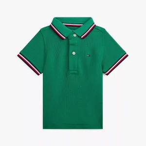 Babies' Tommy Wicking Polo-Olympic Green