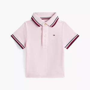 Babies' Tommy Wicking Polo-Light Pink