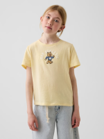 Kids Graphic T-Shirt-Maize Yellow