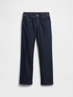 Kids Original Straight Lined Jeans-Dark Wash