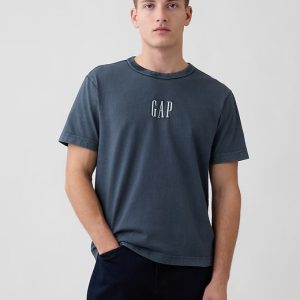 Heavyweight Relaxed Logo T-Shirt-Frozen Lake