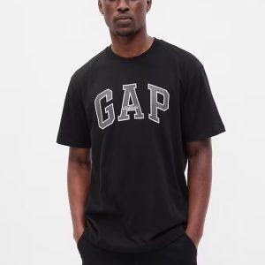 Gap Arch Logo T-Shirt-Black