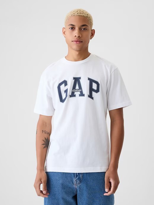 Gap Arch Logo T-Shirt-Optic White