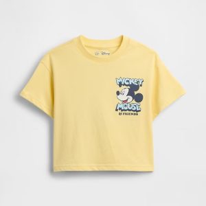 Gap ร Disney Baby & Toddler Oversized T-Shirt-Spring Yellow