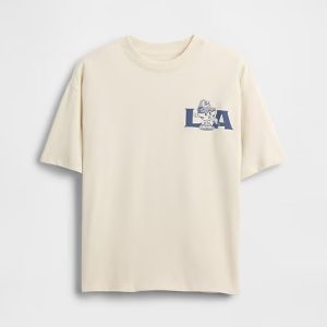 Kids Relaxed Graphic T-Shirt-Chino