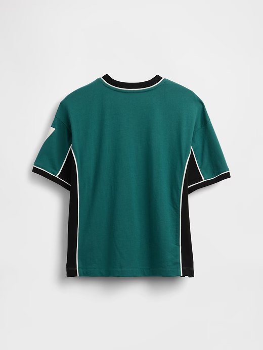 Kids Oversized Jersey T-Shirt-Balsam - Image 3