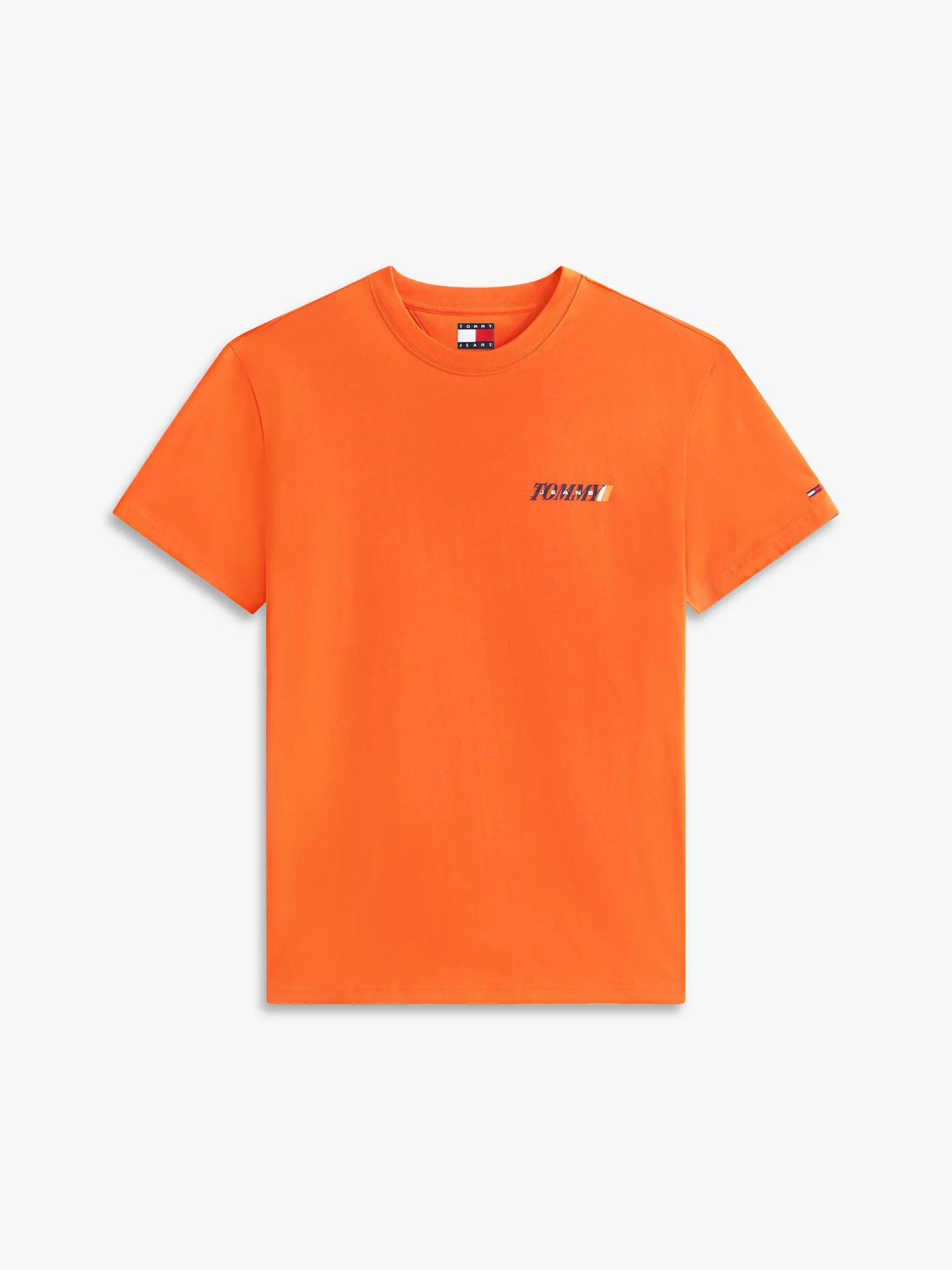 Tommy Jeans Back Logo T-Shirt-Horizon Orange - Image 3