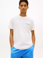 Tommy Jeans Back Logo T-Shirt-Ecru