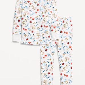 Old Navy x Lovevery Snug-Fit Printed Pajama for Toddler & Baby-Wild Flowers