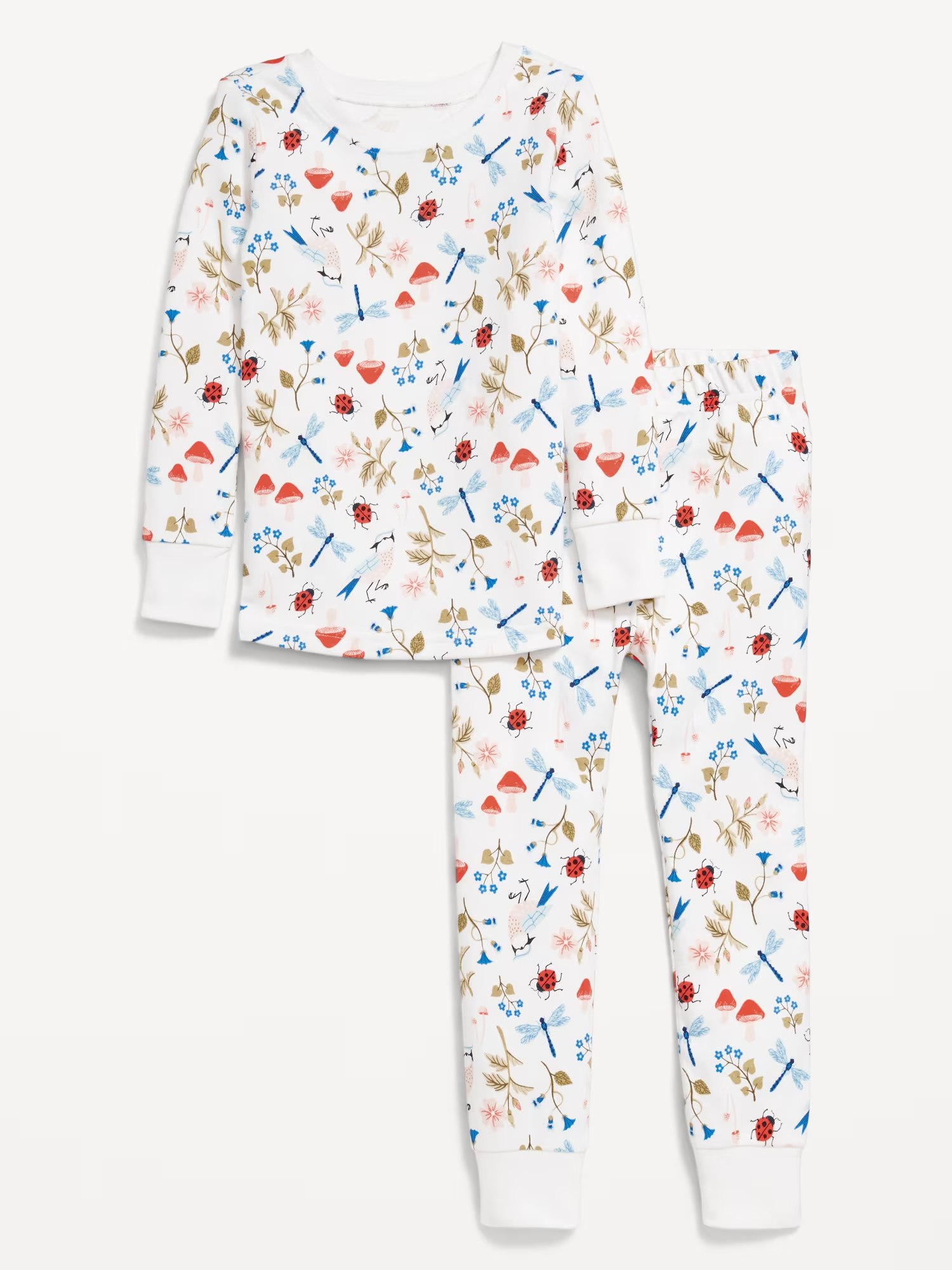 Old Navy x Lovevery Snug-Fit Printed Pajama for Toddler & Baby-Wild Flowers