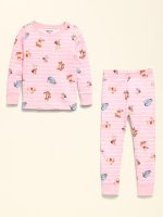 Old Navy x Disney Winnie the Pooh Unisex Snug-Fit Pajama Set for Toddler & Baby-Pink Pirouette