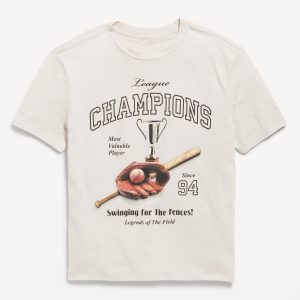 Short-Sleeve Graphic T-Shirt for Boys-Wish Bone