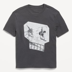 Short-Sleeve Graphic T-Shirt for Boys-Panther