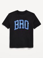 Short-Sleeve Graphic T-Shirt for Boys-Light Black Heather