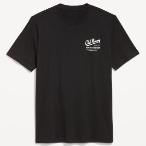 Logo Graphic T-Shirt-Light Black Heather
