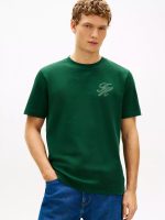 Script Monogram Interlock T-Shirt-Nocturnal Green