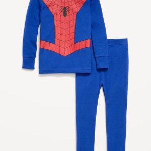 Marvel™ Spider-Man Unisex Graphic Snug-Fit Pajama Set for Toddler & Baby-Spider-Man
