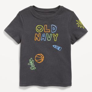 Short-Sleeve Logo-Graphic T-Shirt for Toddler Boys-Panther