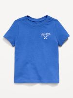 Short-Sleeve Logo-Graphic T-Shirt for Toddler Boys-Hydro Blue
