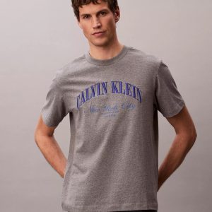 Heritage Classic Terry Relaxed T-Shirt-Medium Grey Heather