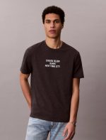 CKJ Graphic Classic T-Shirt-Dark Grey Heather Cvc