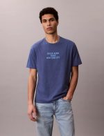 CKJ Graphic Classic T-Shirt-True Navy Heather Cvc