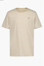 Tommy Hilfiger Kids' Clean Stripe T-Shirt-Warm Sand