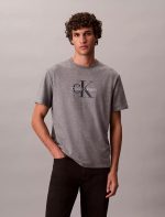 Monologo Tee-Med Grey Heather