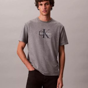 Monologo Tee-Med Grey Heather