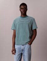 Stripe Relaxed T-Shirt-Vineyard
