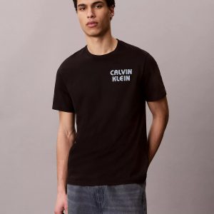 Retro Logo Graphic Classic T-Shirt-Black