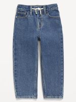 Baggy Barrel-Leg Jeans for Toddler Boys-Medium Wash