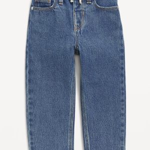 Baggy Barrel-Leg Jeans for Toddler Boys-Medium Wash
